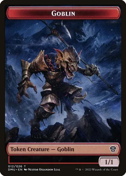 Goblin, Magic card TDMU 12 — Dominaria United Tokens set