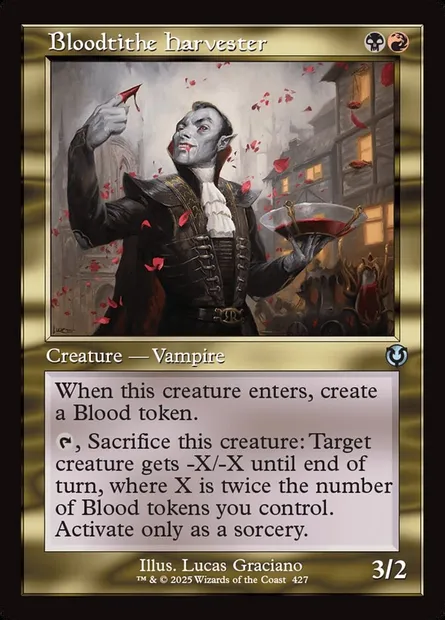 Bloodtithe Harvester, Magic card INR 427 — Innistrad Remastered set