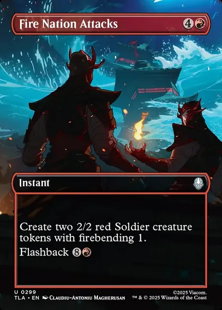 Fire Nation Attacks, Magic card TLA 299 — Avatar: The Last Airbender set