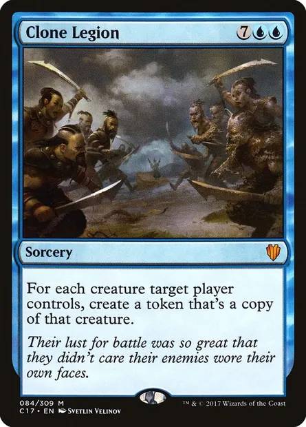 Clone Legion, Magic card C17 84 — Commander 2017 set