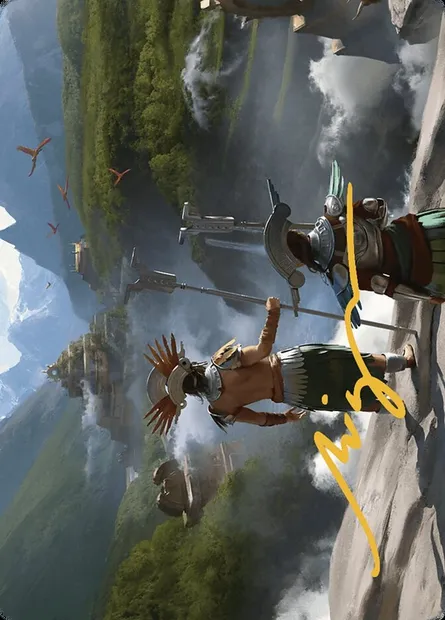 Glimpse the Core // Glimpse the Core, Magic card ALCI 25 — The Lost Caverns of Ixalan Art Series set