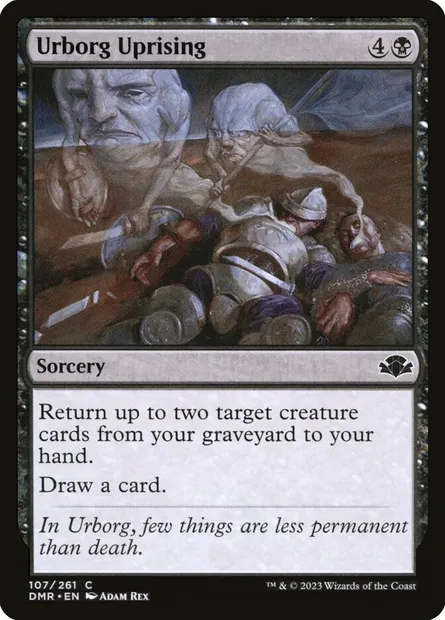 Urborg Uprising, Magic card DMR 107 — Dominaria Remastered set
