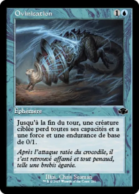 Ovinisation, carte Magic DMR 291 — extension Dominaria Remastered