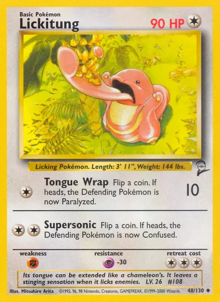 Excelangue, carte Pokémon B2 48 — extension Base Set 2