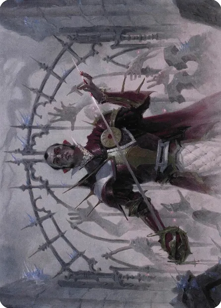 Cemetery Gatekeeper // Cemetery Gatekeeper, carte Magic AVOW 39 — extension Crimson Vow Art Series