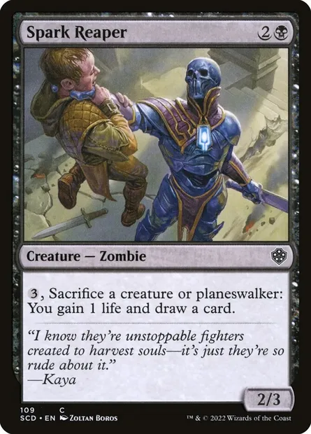 Spark Reaper, Magic card SCD 109 — Starter Commander Decks set