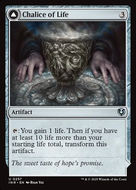 Chalice of Life // Chalice of Death, Magic card INR 257 — Innistrad Remastered set