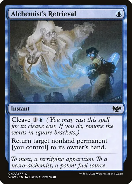 Alchemist's Retrieval, Magic card VOW 47 — Innistrad: Crimson Vow set
