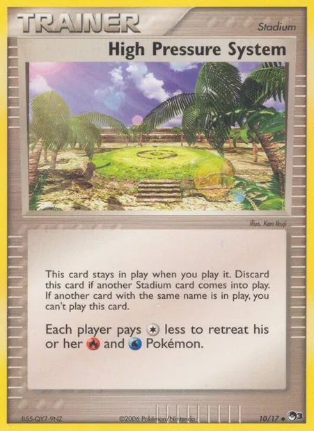 High Pressure System, Pokémon card P3 10 — POP Series 3 set