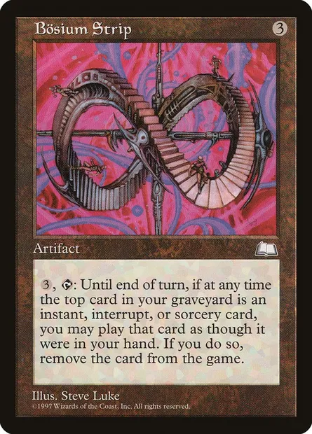 Bösium Strip, Magic card WTH 147 — Weatherlight set