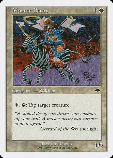 Master Decoy, Magic card BRB 44 — Battle Royale Box Set set