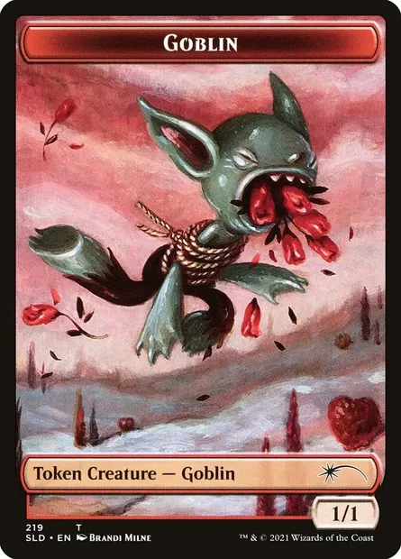 Goblin, Magic card SLD 219 — Secret Lair Drop set