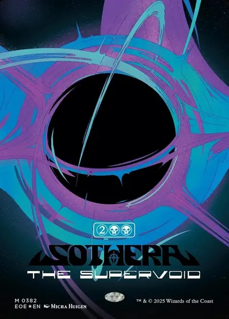 Sothera, the Supervoid, Magic card EOE 382 — Edge of Eternities set