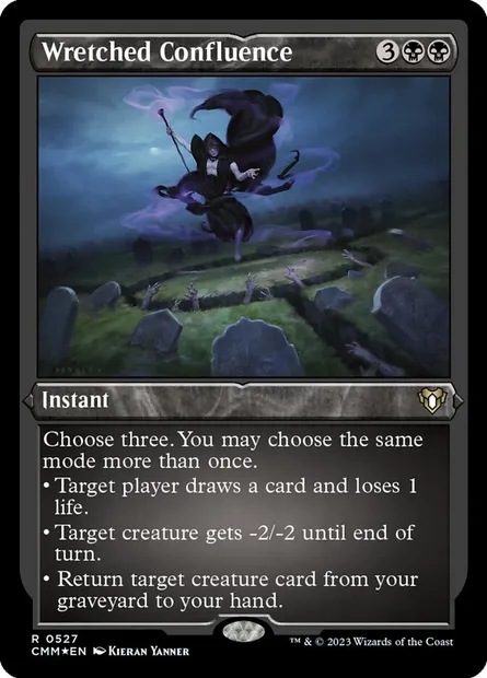 Wretched Confluence, Magic card CMM 527 — Commander Masters set