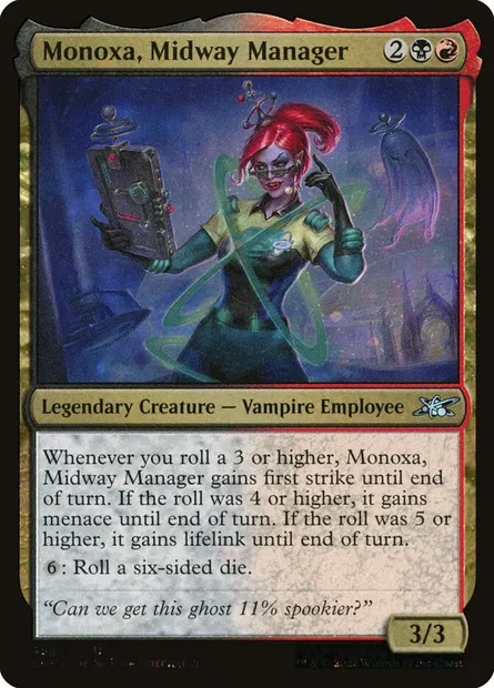 Monoxa, Midway Manager, carte Magic UNF 459 — extension Unfinity