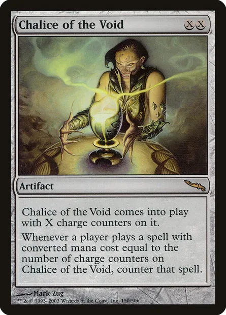 Calice du vide, carte Magic MRD 150 — extension Mirrodin