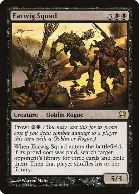 Earwig Squad, Magic card MMA 82 — Modern Masters set