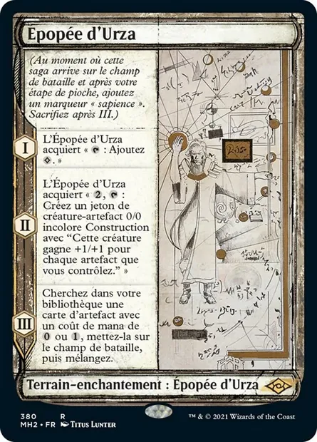 Épopée d'Urza, carte Magic MH2 380 — extension Horizons du Modern 2
