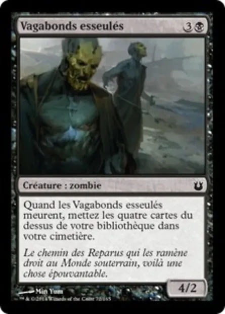 Vagabonds esseulés, carte Magic BNG 72 — extension Créations divines