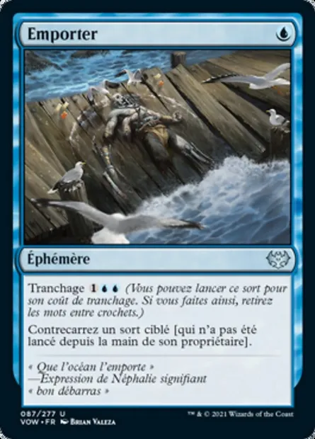 Emporter, carte Magic VOW 87 — extension Innistrad : noce écarlate