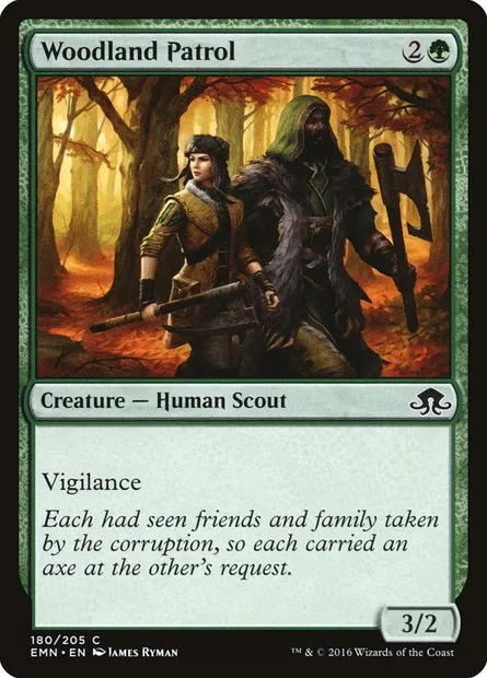 Woodland Patrol, Magic card EMN 180 — Eldritch Moon set