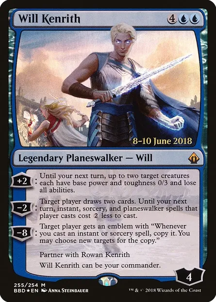 Will Kenrith, carte Magic PBBD 255s — extension Battlebond Promos
