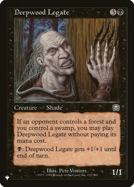 Deepwood Legate, Magic card PLST MMQ-132 — The List set