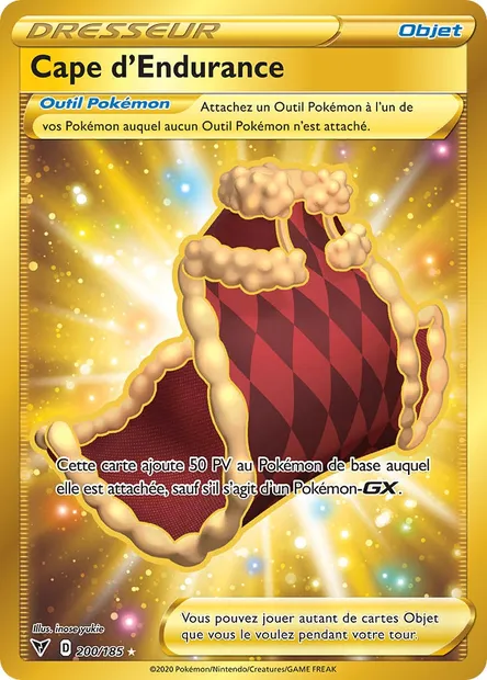 Cape d'Endurance, carte Pokémon VIV 200 — extension Voltage Éclatant