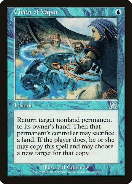 Chaîne de vapeur, carte Magic ONS 73 — extension Carnage