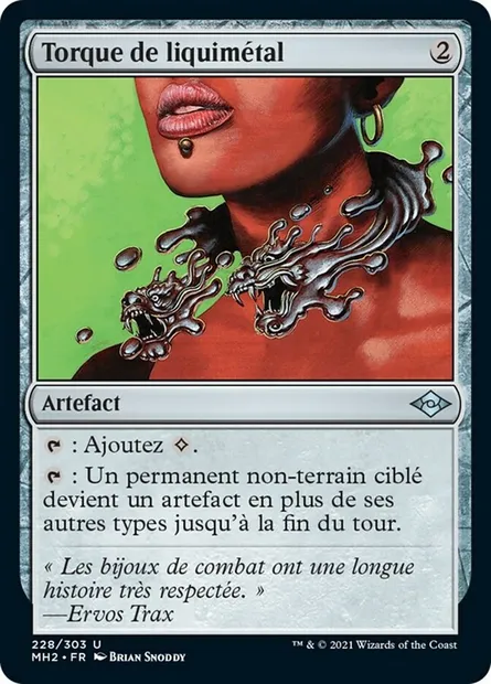 Torque de liquimétal, carte Magic MH2 228 — extension Horizons du Modern 2