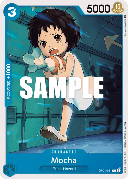 Mocha, One Piece card OP01-081 — ROMANCE DAWN set