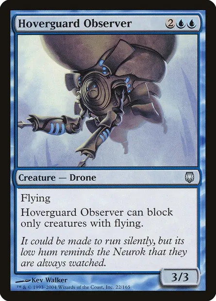 Hoverguard Observer, Magic card DST 22 — Darksteel set