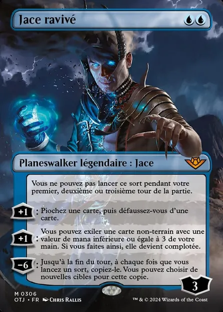 Jace ravivé, carte Magic OTJ 306 — extension Outlaws of Thunder Junction