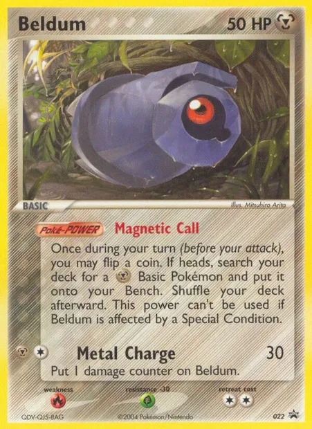 Terhal, carte Pokémon PR-NP 22 — extension Promo Nintendo