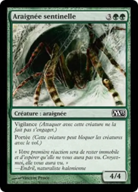 Araignée sentinelle, carte Magic M13 189 — extension Magic 2013