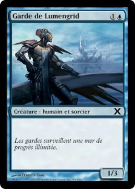 Garde de Lumengrid, carte Magic 10E 89 — extension Dixième édition
