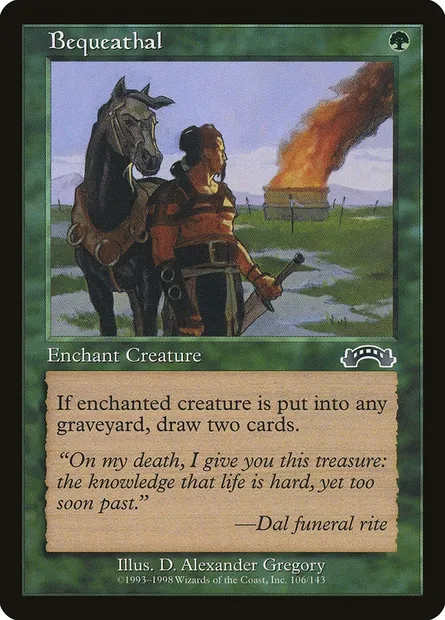 Hoirie, carte Magic EXO 106 — extension Exode