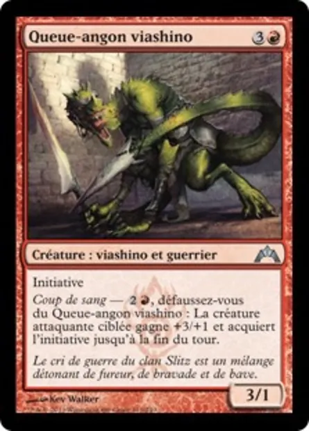 Queue-angon viashino, carte Magic GTC 110 — extension Insurrection