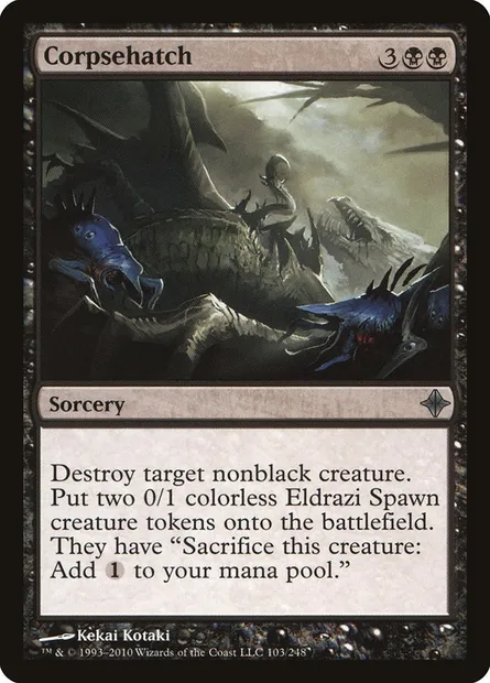 Corpsehatch, Magic card ROE 103 — Rise of the Eldrazi set