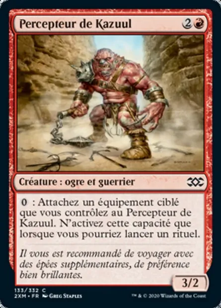 Percepteur de Kazuul, carte Magic 2XM 133 — extension Double Masters
