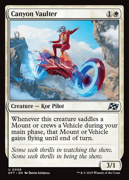 Canyon Vaulter, Magic card DFT 8 — Aetherdrift set