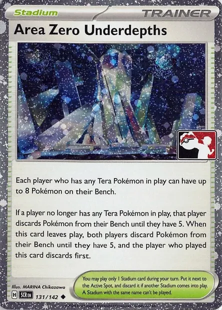 Area Zero Underdepths, Pokémon card PPS 131-8 — Play! Pokémon Prize Pack Series set