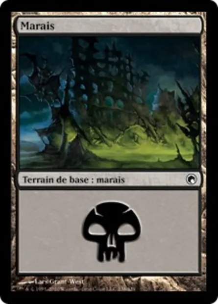 Marais, carte Magic SOM 238 — extension Cicatrices de Mirrodin