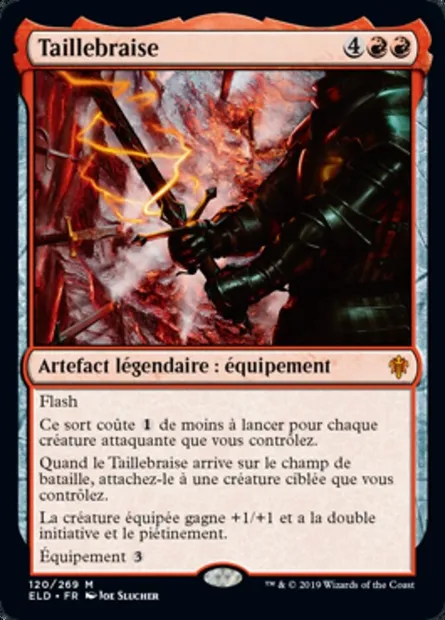 Taillebraise, carte Magic ELD 120 — extension Throne of Eldraine