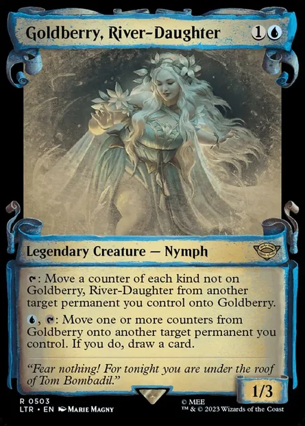 Goldberry, River-Daughter, Magic card LTR 503 — The Lord of the Rings: Tales of Middle-earth set