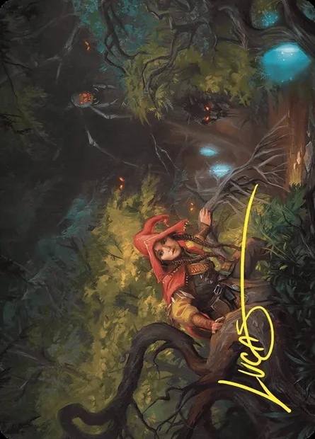 Brave the Wilds // Brave the Wilds, Magic card AWOE 25 — Wilds of Eldraine Art Series set