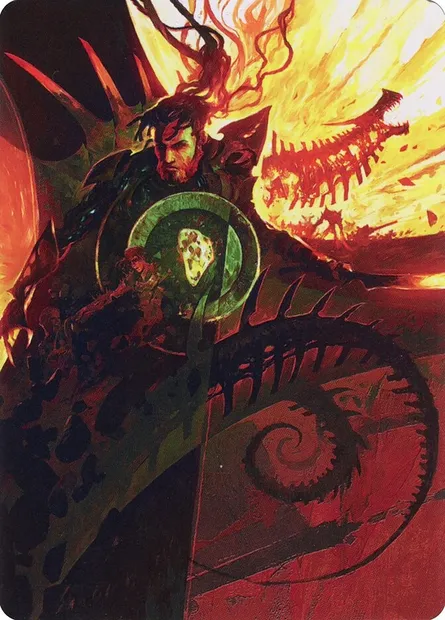 Mishra's Command // Mishra's Command, Magic card ABRO 33 — The Brothers' War Art Series set
