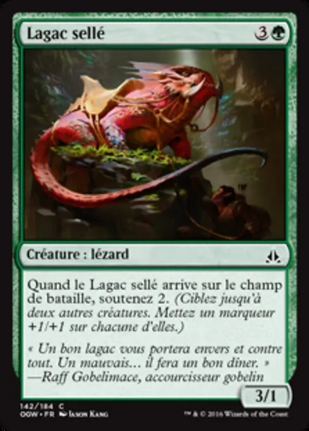 Lagac sellé, carte Magic OGW 142 — extension Le serment des Sentinelles