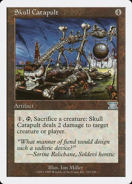 Skull Catapult, Magic card 6ED 310 — Classic Sixth Edition set
