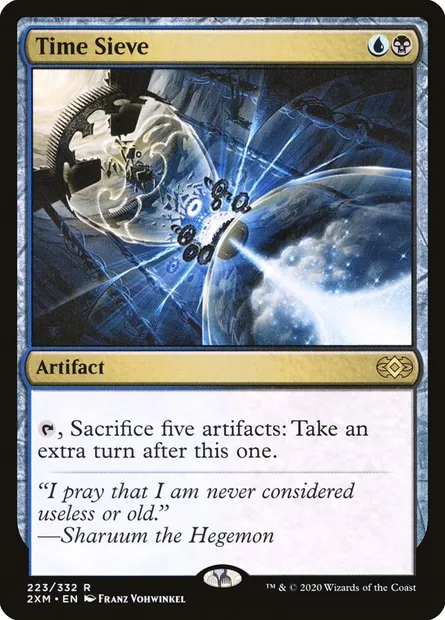 Time Sieve, Magic card 2XM 223 — Double Masters set
